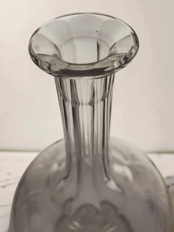 Caraffa in cristallo della Lorena – Bicchieri e caraffe, Crystal, Glass, Art Deco (photo 9 of 10)