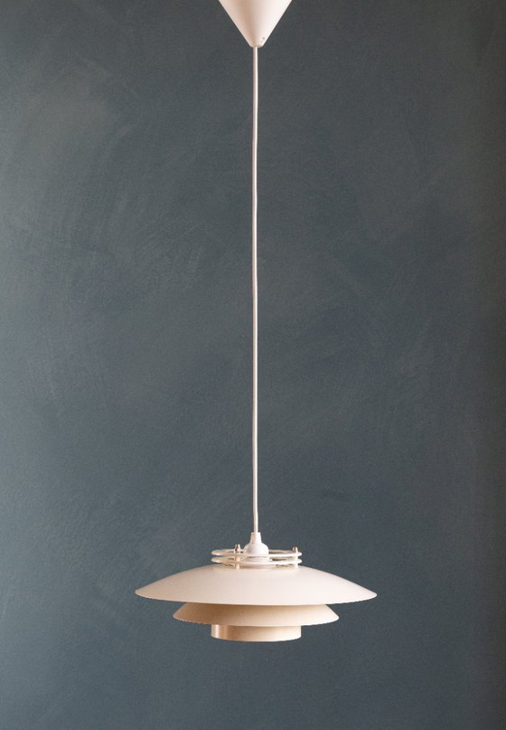Image 1 of Witte Deense Hanglamp Top Lamper Leto 