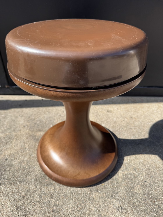 Image 1 of Brown stool, Emsa Germany, 1970s