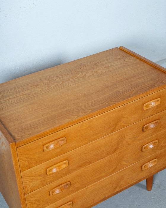 Image 1 of Mid Century Danish Chest Or Commode Made Of Oak, Ps System