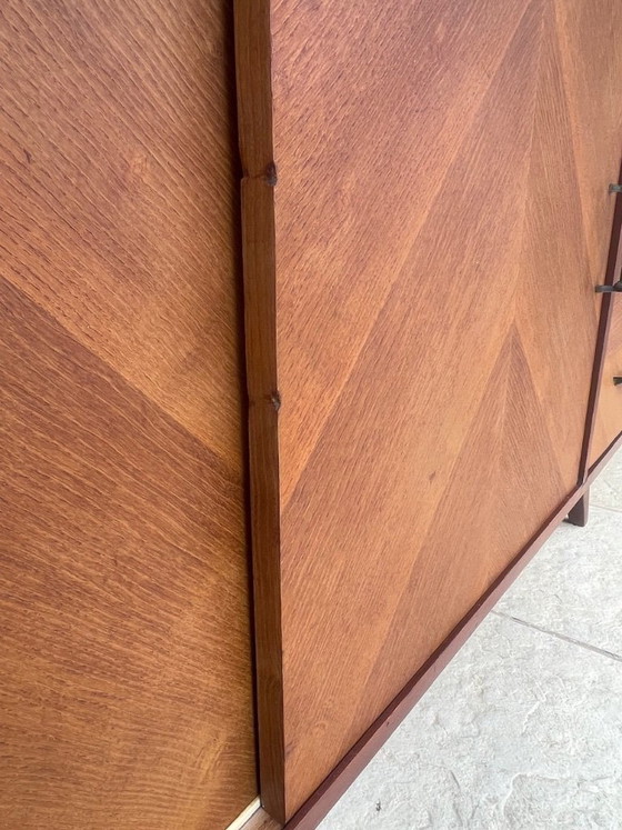 Image 1 of Mid-Century, Ash and Mahogany Sideboard 1950s