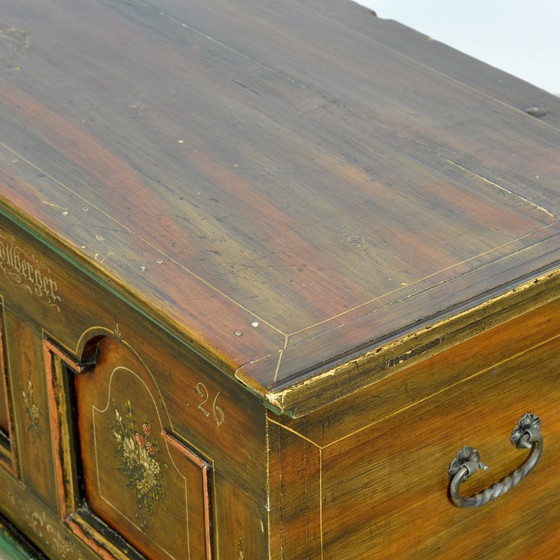 Image 1 of Folk Art Bridal Chest, 1826