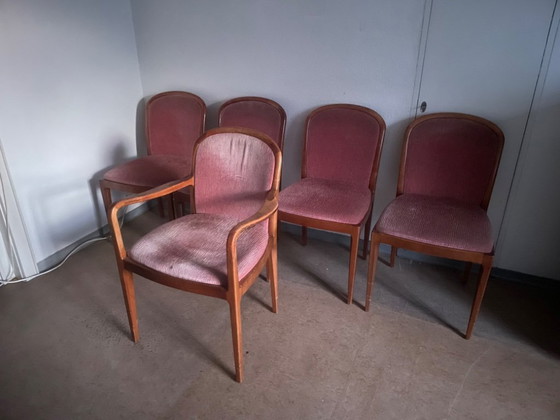 Image 1 of 8 Hollywood regency Stühle plus Armlehnstuhl