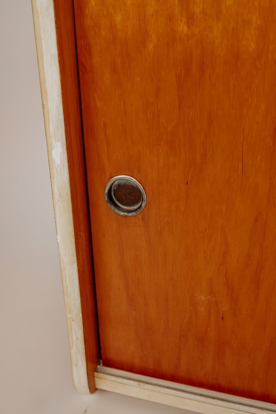 Image 1 of Mobiletto pensile vintage con ante scorrevoli