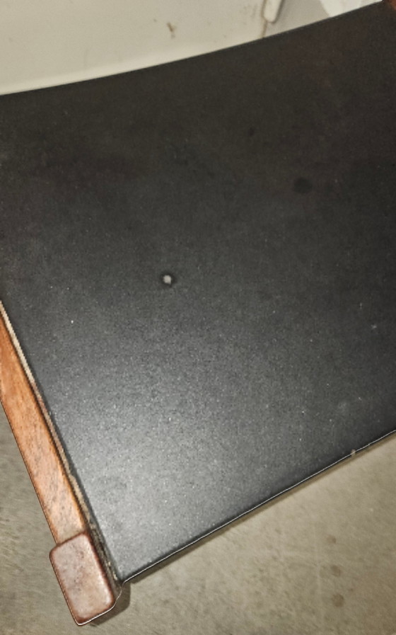 Image 1 of Vintage set of 2 Scandinavian design teak footstools, 1960s