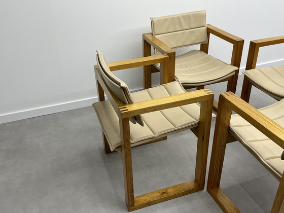 Image 1 of Chaises Cube d'Ate Van Apeldoorn, années 1970, ensemble de 4