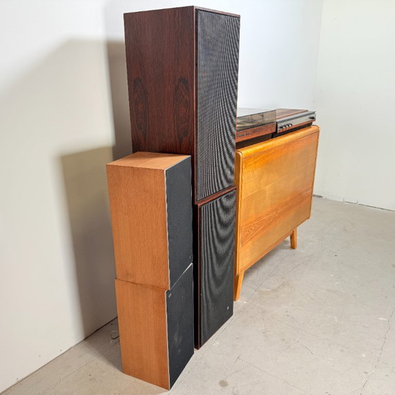 Set Vintage Bang & Olufsen – Beomaster + Beogram + 4x Beovox – Bang and Olufsen, Oggetti decorativi, Plastic (photo 8 of 16)