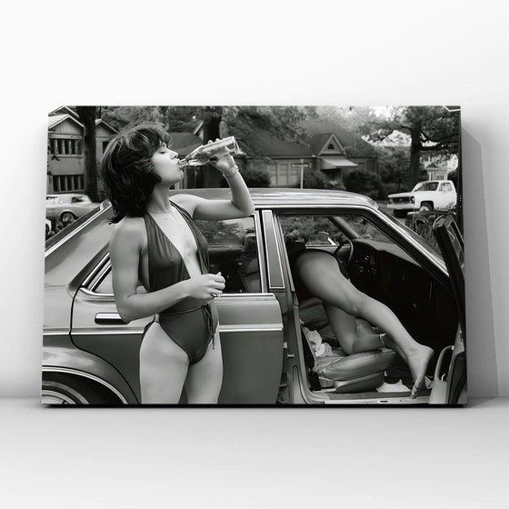 1x Jane Birkin – Scena Estiva Mid-Century Anni '70 – Fotografie, Carta (photo 5 of 5)