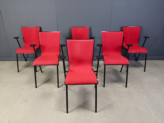 Image 1 of Vintage Occhio stoelen van Roel Vandebeek voor Drisag, jaren 2000 - set van 6