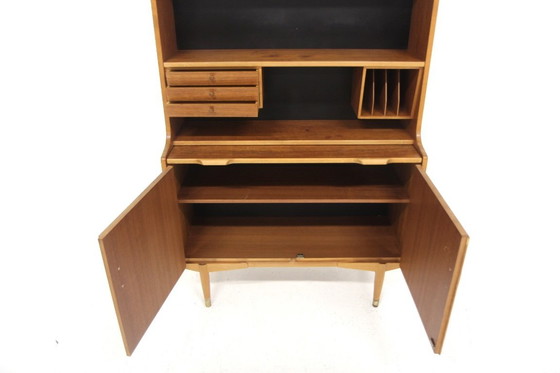 Image 1 of Secretario de teca escandinavo, Hugo Troeds, Bjärnum, Suecia, 1950