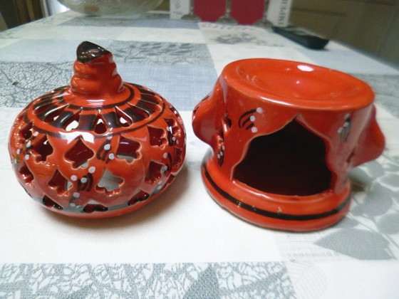 Brûle parfum en céramique émaillée origine Tunisie – Décoration, Ceramic (photo 4 of 5)