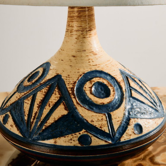Image 1 of MK11173 Model 3077-3 keramische tafellamp van Noomi Backhausen & Arne Finne Nielsen voor Søholm