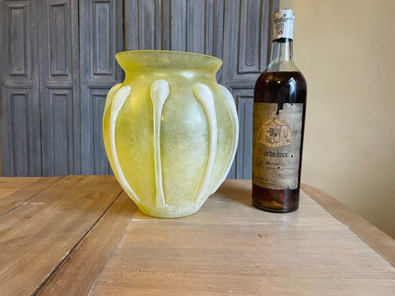 Image 1 of Vase Murano Scavo 1970s