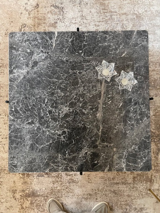 Image 1 of GUBI TS Collection Square Coffee Table in Grey Emperador Marble 80x80x35cm