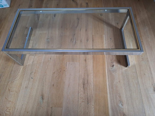 Chrome coffee table