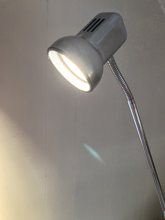 Vrieland Vintage Design Vloerlamp – Vloerlampen, Metal, Chrome (photo 3 of 11)