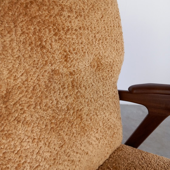 Image 1 of Poltrona Wingback anni '50 | restaurata | Gialla