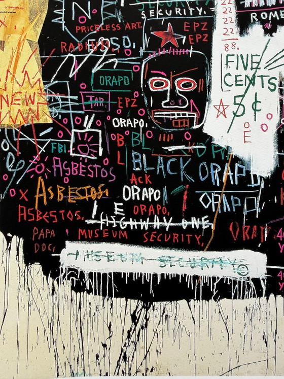 Jean-Michel Basquiat (1960-1988), <em>Sécurité du musée (Broadway Meltdown)</em>, 1983, © Succession de (photo 6 of 6)