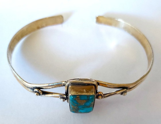 Image 1 of  sierraden set lapis lazuli necklace. Bracelet with turquoise stone