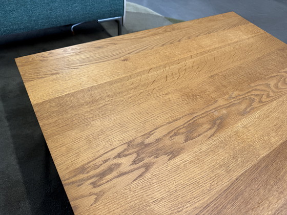 Image 1 of Leolux Aditi Coffee Table Oak Wood 84x84xH34