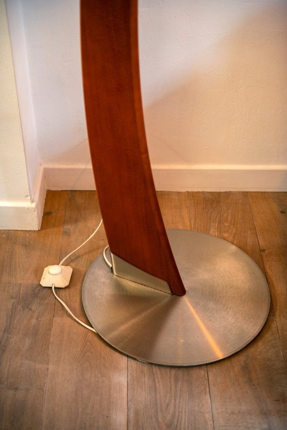 Image 1 of A stunning, original arc lamp from the top Italian brand Natuzzi, model "Luna