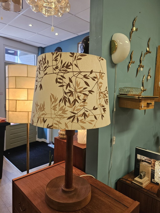 Vintage Domus Denemarken Table Lamp – Wood (photo 3 of 15)