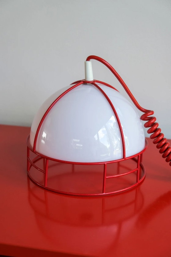 Harco Loor 'Hockey Helmet' Lamp – Table lamps, Plexiglass (photo 4 of 5)
