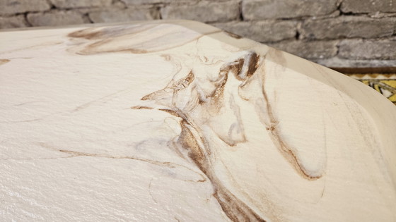 Image 1 of Rectangular Coffee Table in Travertine