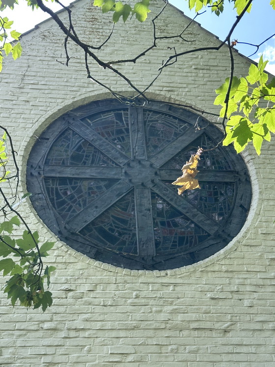 Image 1 of Glaskunst ROSAS vitrail contempory