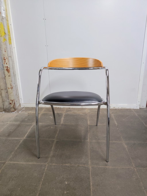 4x Effezeta designer chairs