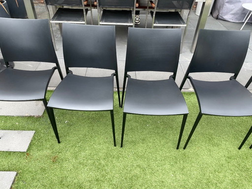 Beautiful Desalto Sand chairs, 6 pieces