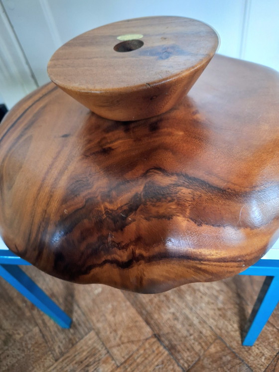 Image 1 of Teak turntable 1960s/70s