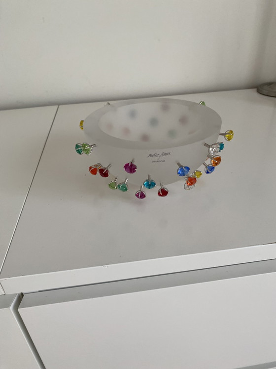 Image 1 of Swarovski-Kristallschale, Designer Borek Sipek, in Originalverpackung