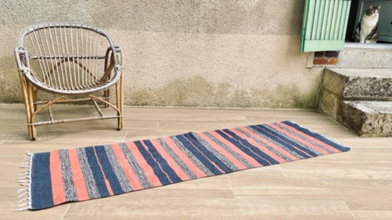 Tapis Kilim Coton Vintage Années 80 – Objets déco, Cotton (photo 3 of 17)