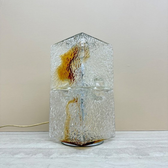 Image 1 of Murano Glass Table Lamp by Toni Zuccheri for Mazzega, 1970s
