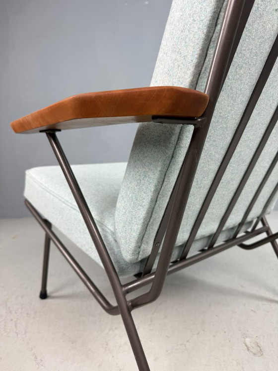 Image 1 of Koene Oberman Fauteuil Met Teak Armleuningen Voor Gelderland, 1954
