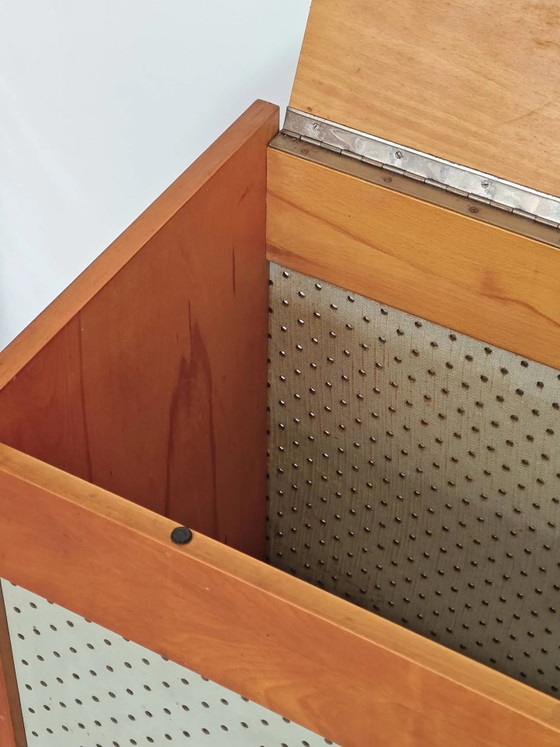Cassapanca porta coperte ceca blu 1970 – Armadi contenitori, Wood, Mid Century Modern (photo 8 of 12)