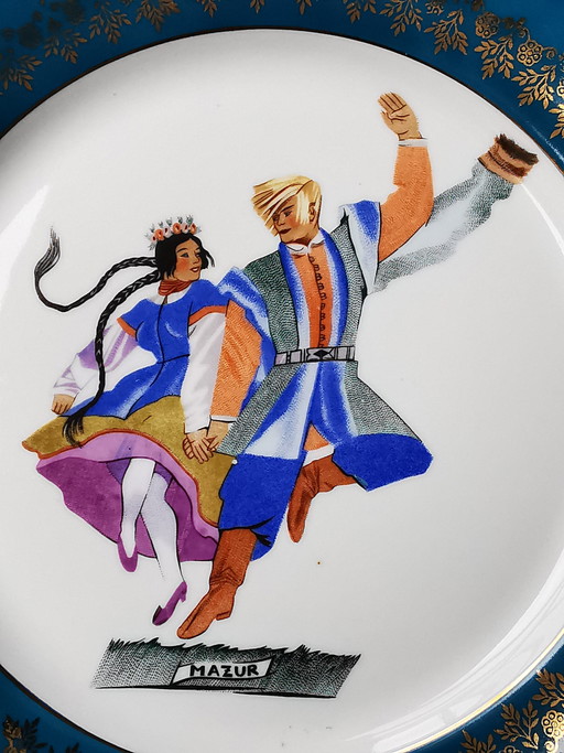 Zofia Stryjenska, Polonia, Plato decorativo