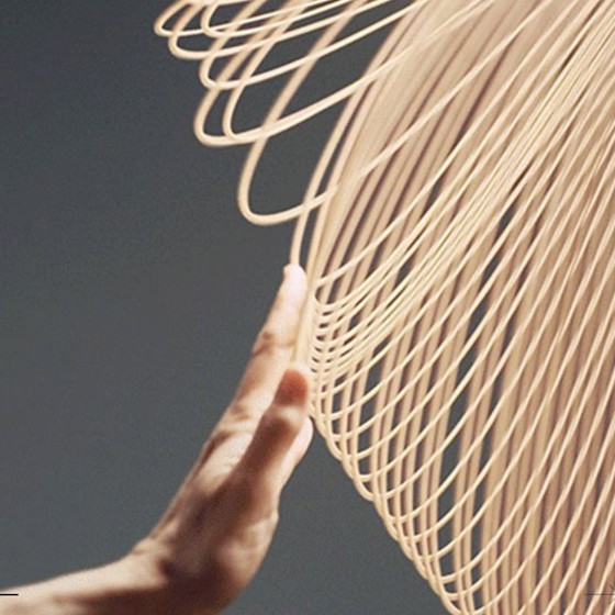 Image 1 of Luceplan houten designlamp LED 60 kopen