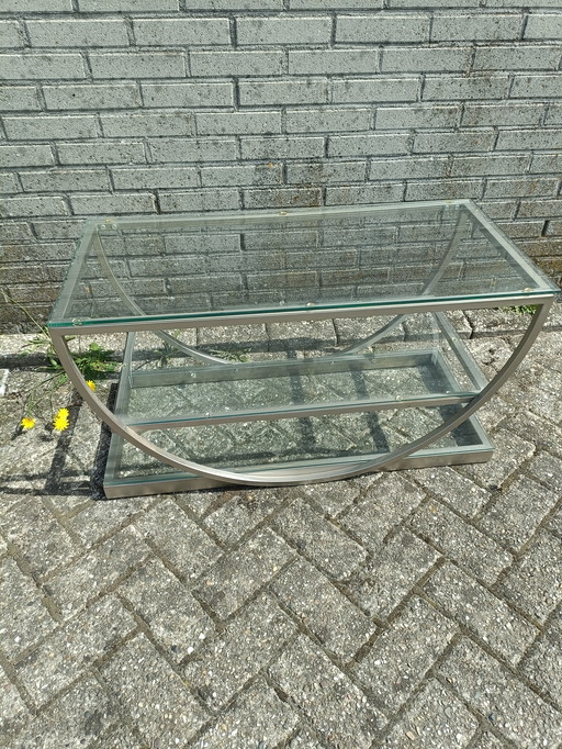 Glass coffee table/sidetable