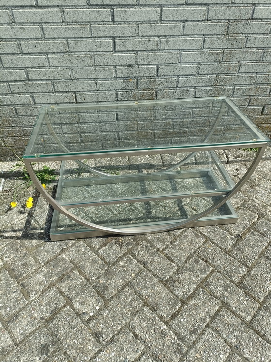 Image 1 of Tavolino/seduta in vetro