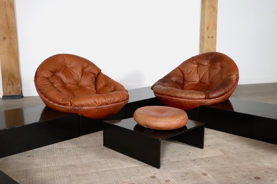 Image 1 of Illum Wikkelsø Apollo Sofa For Ryesberg Møbler, Denmark 1970s