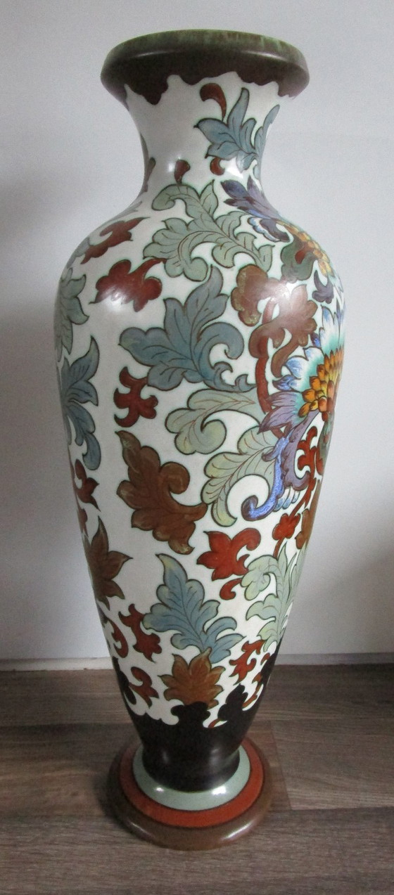 Image 1 of Beautiful Gouda vase 65cm.
