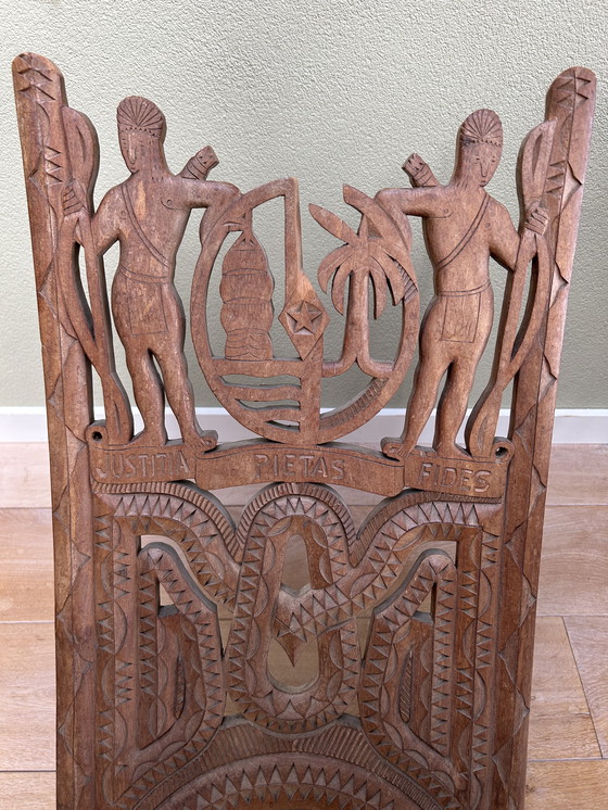 Image 1 of Vintage Surinamese Palaver Chair