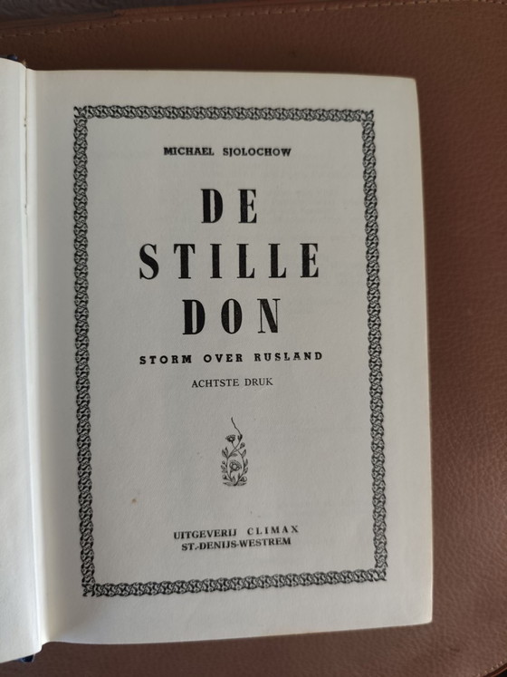 Vintage 3-piece book set The Quiet Don, Coffee table books, Paper, Black (photo 4 of 6)