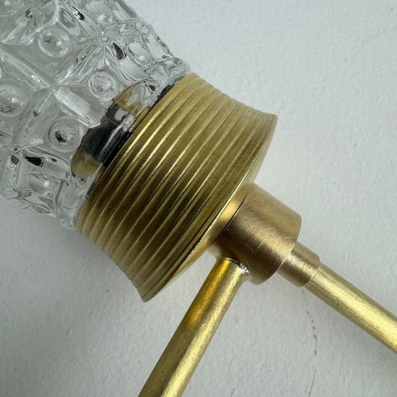 PAIR OF VINTAGE 1950S WALL LIGHTS – Brass (photo 5 of 10)