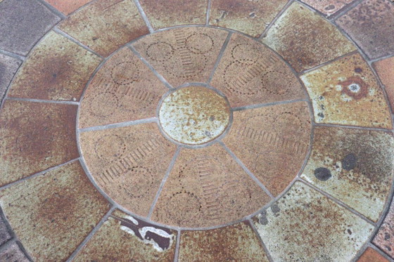 Image 1 of Tue Poulsen voor Haslev mobelfabrik salontafel vintage