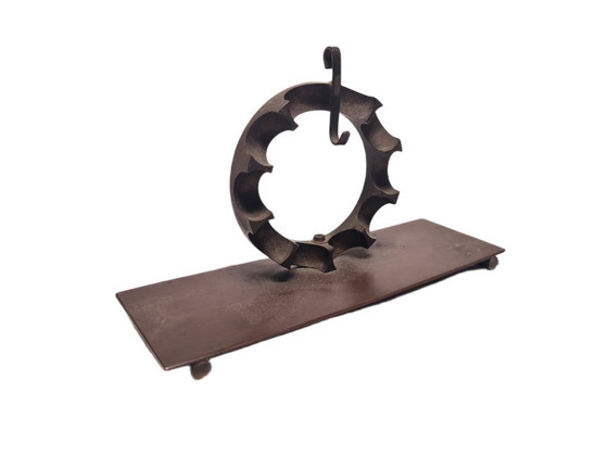Art Deco Clock Stand, Sweden, 1900s – Bronze (photo 5 of 10)