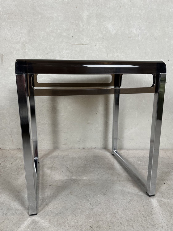 Image 1 of Tavolino dal design vintage - Marc Berthier