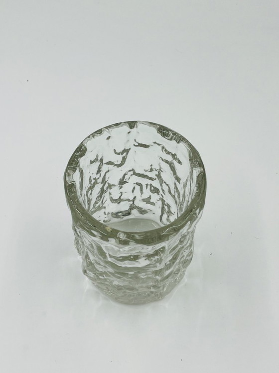 Image 1 of WMF Ice Glass Vase by Erich Schumann
